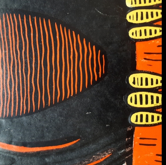 Authentic vintage copr H. E. LUHRS diecut embossed owl halloween decoration - Picture 3 of 8